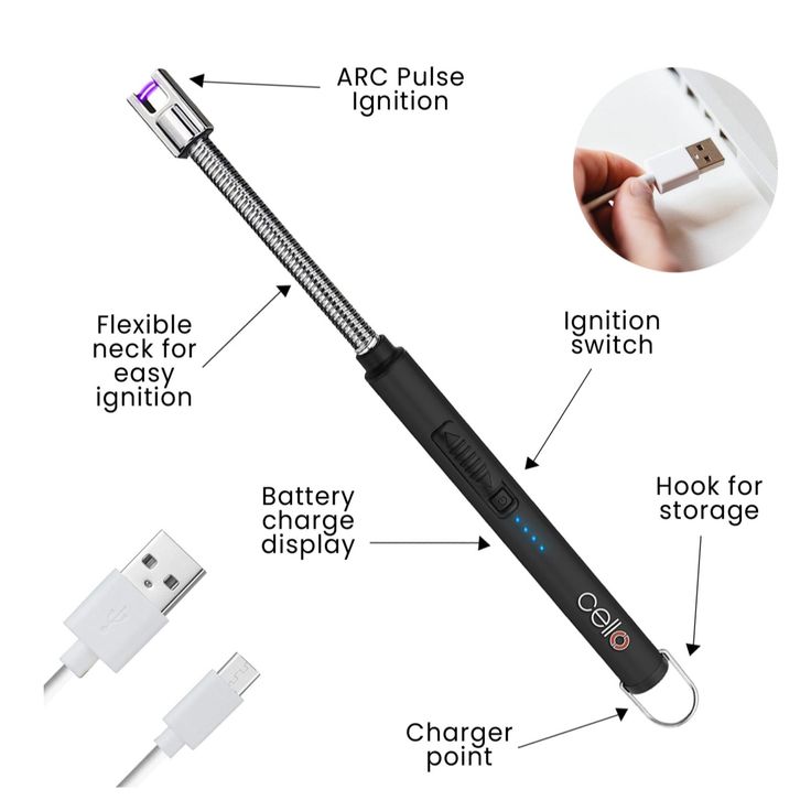 Rechargeable electronic lighter