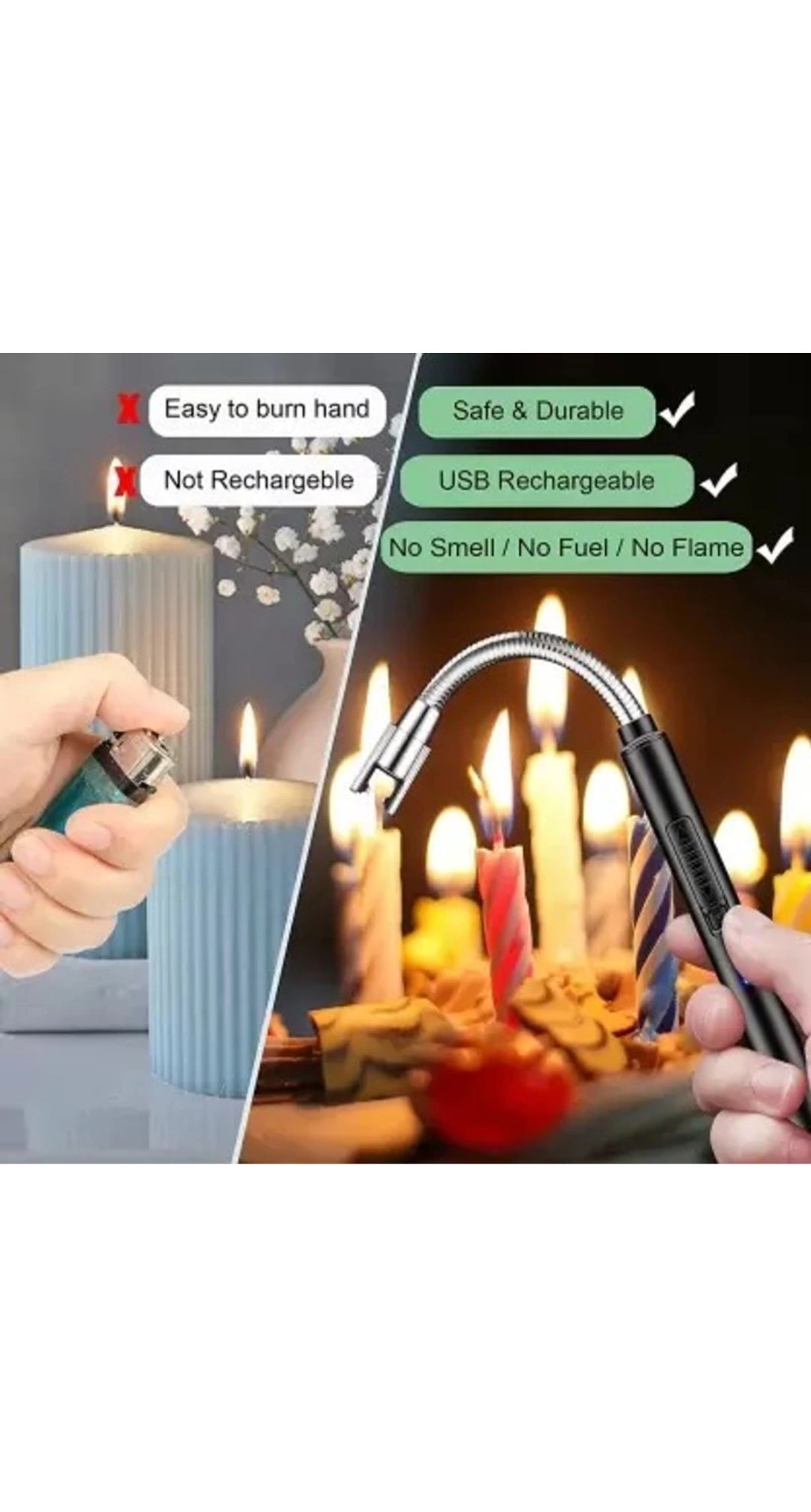 Rechargeable electronic lighter