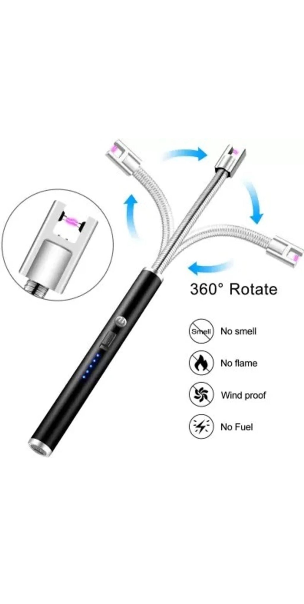 Rechargeable electronic lighter